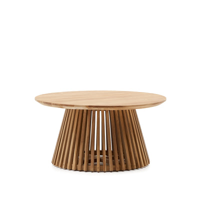 JEANETTE Ø 80 cm natural coffee table