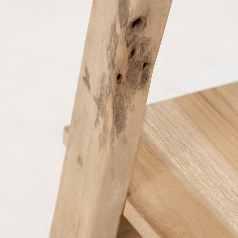 SAFARA Klupa od čvrste reciklirane tikovine 100 cm