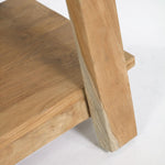 SAFARA Klupa od čvrste reciklirane tikovine 100 cm