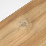 SAFARA Klupa od čvrste reciklirane tikovine 100 cm