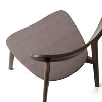 SAFINA Chair in ash veneer and solid rubber wood