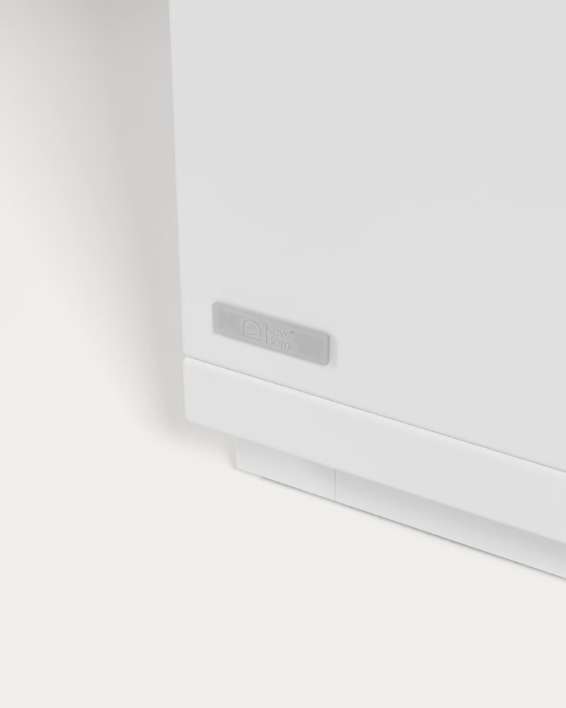 ABILEN TV stalak od hrastovog drva s 2 vrata i 2 ladice, 200 x 44 cm FSC 100%