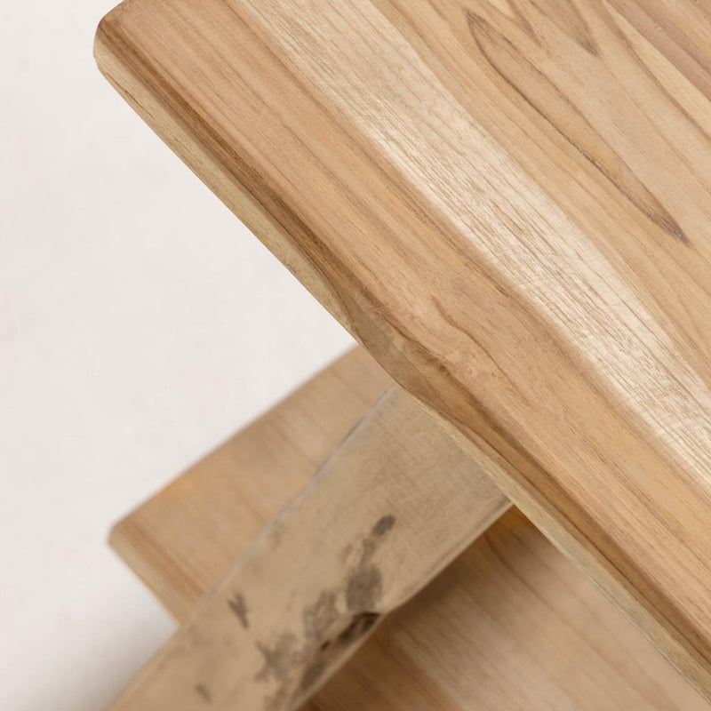 SAFARA Klupa od čvrste reciklirane tikovine 150 cm