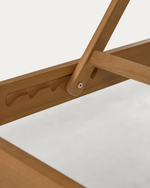 CATERIN Vanjska ležaljka za sunčanje od punog drva eukaliptusa