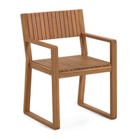 EMILI Solid 100% FSC acacia garden chair