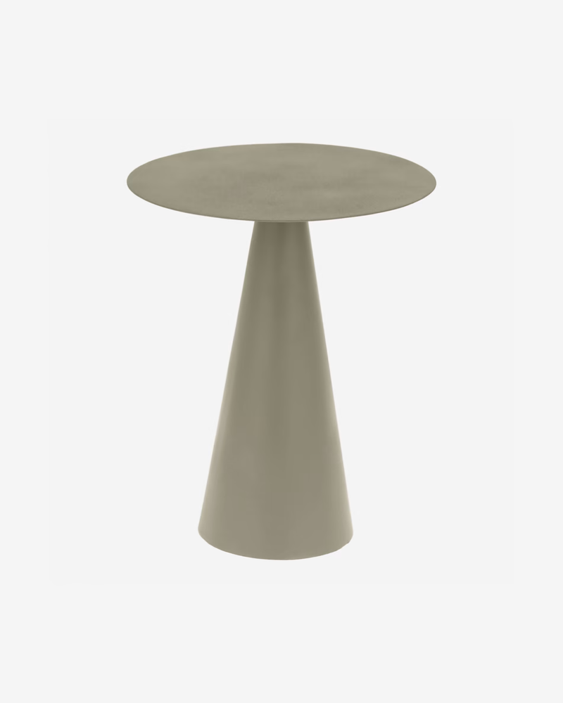 SHIREL Pomoćni stolić u zelenoj boj, Ø 40 cm 