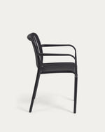 ISABELLINI Stackable outdoor chair in black