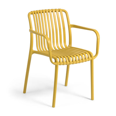 ISABELLINI Stackable outdoor chair in yellow