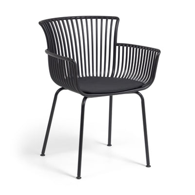 SURPIKA Outdoor chair in black