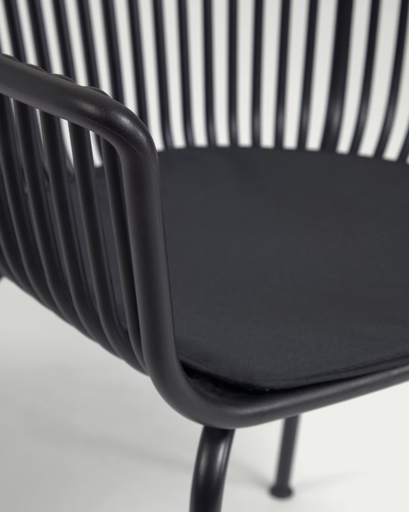 SURPIKA Outdoor chair in black