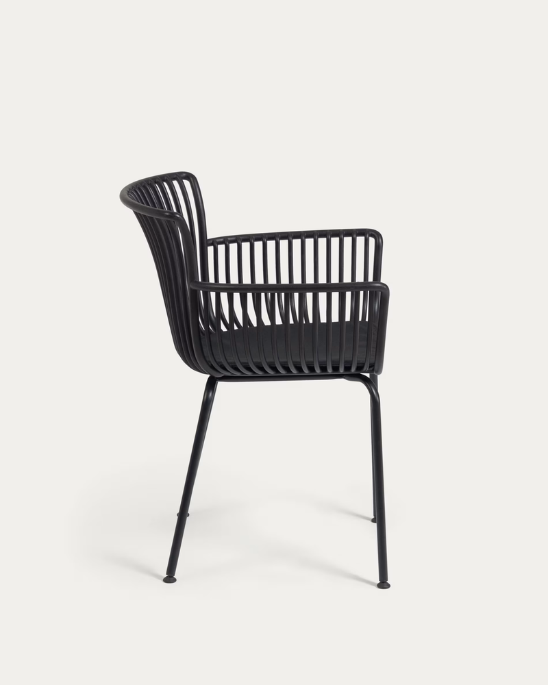 SURPIKA Outdoor chair in black