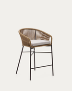 YANET Stolica od konopa u bež boji visine 65 cm