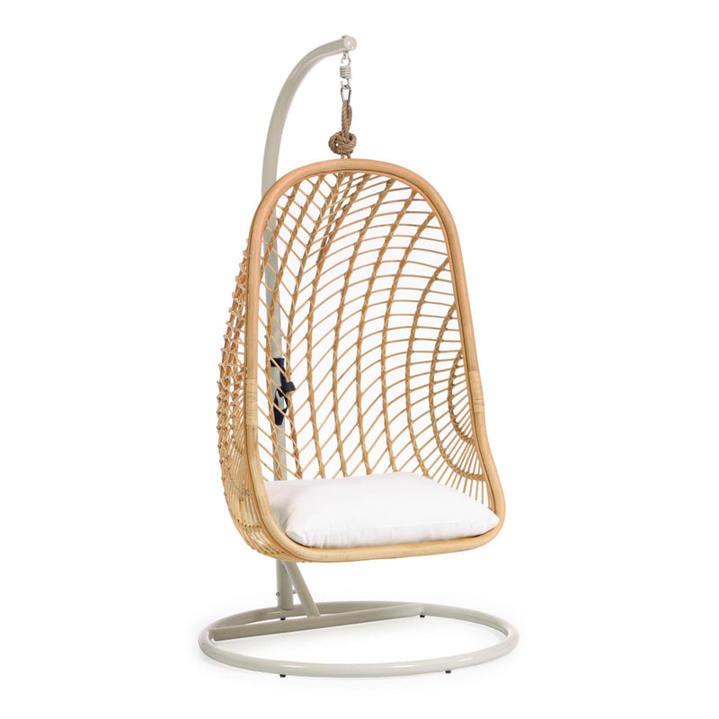 EKATERIA Hanging chair with base