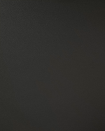 GALATIA Crni stol od melamina s metalnim nogama u crnoj boji 120 x 60 cm