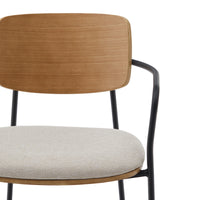 MAUREEN Stackable Beige chair