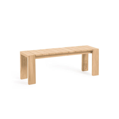 VICTOIRE solid teak outdoor bench 135/175/215 cm