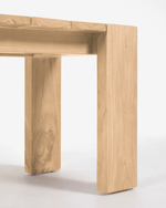 VICTOIRE vanjska klupa od punog tikovine 135/175/215 cm