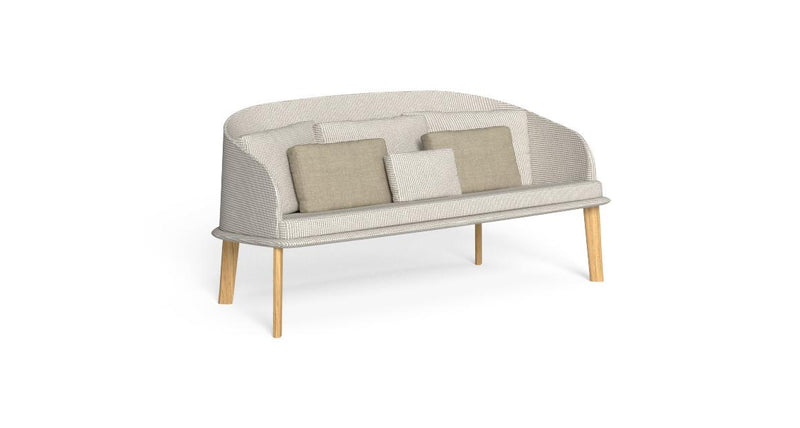 CLEOSOFT Drvena ljubavna sofa