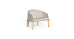 CLEOSOFT Wood lounge fotelja