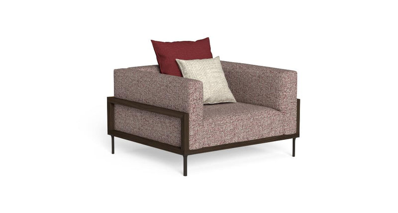 CLEOSOFT Drvena dnevna fotelja