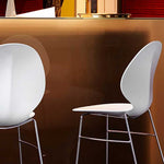 BASIL Stool with metal base