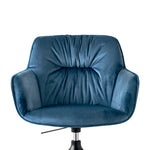 COCOON Podstavljena okretna fotelja podesiva po visini s aluminijskom bazom postavljenom na kotačiće