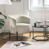 RENDEZ VOUS Upholstered armchair