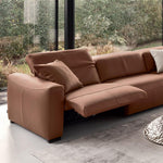 WAVE Sofa s 3 električna mehanizma za opuštanje i 3 ručno podesivim naslonima za glavu