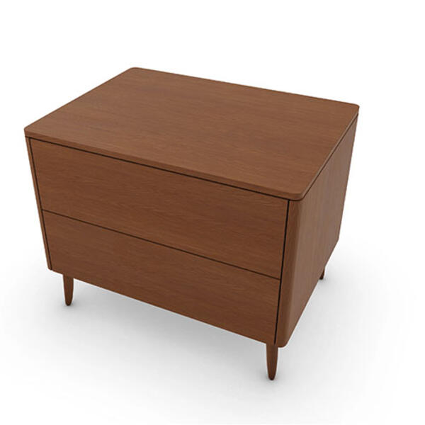 BOSTON Noćni ormarić s 2 ladice