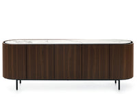 LAKE 5-door sideboard with ceramic top