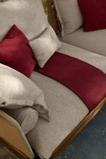 CRUISE Teak outdoor 3 seater sofa