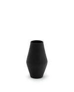 POSIA Terracotta vase in black