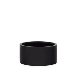 AIGUABLAVA Posuda za biljke od crnog cementa, Ø 62 cm