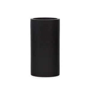 AIGUABLAVA Posuda za biljke od crnog cementa, Ø 42 cm