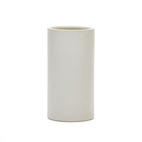 AIGUABLAVA Plant pot in white cement, Ø 42 cm