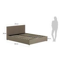 NAHIRI ottoman bed for a 160 x 200 cm mattress