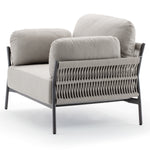 HANAMI Outdoor set of two armchairs, one sofa and coffee table