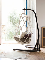 NAUTICA Vanjska stolica na ljuljanje s bazom