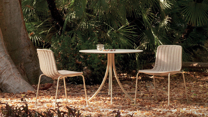 BISTRO Vanjski blagovaonski stol s okruglom pločom ∅90