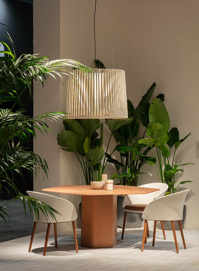 OH LAMP Hand-woven suspension lamp