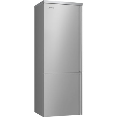 CLASSICA L Free standing refrigerator, 2 doors, Silver