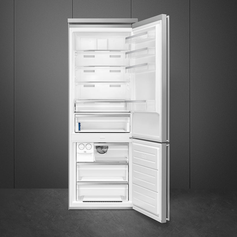 CLASSICA R Free standing refrigerator, 2 doors, Silver