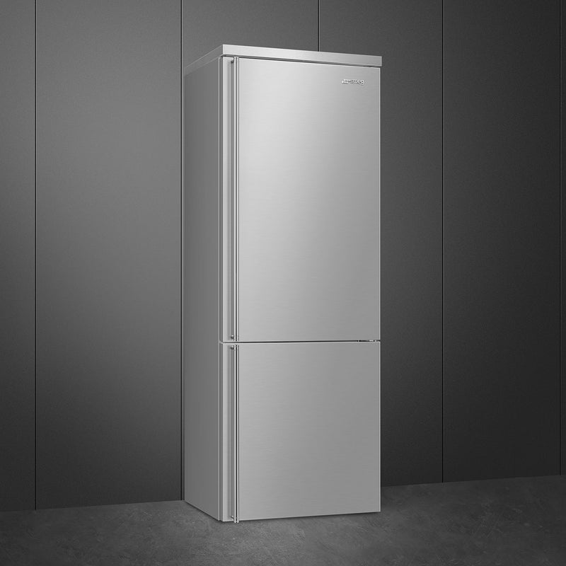 CLASSICA R Free standing refrigerator, 2 doors, Silver