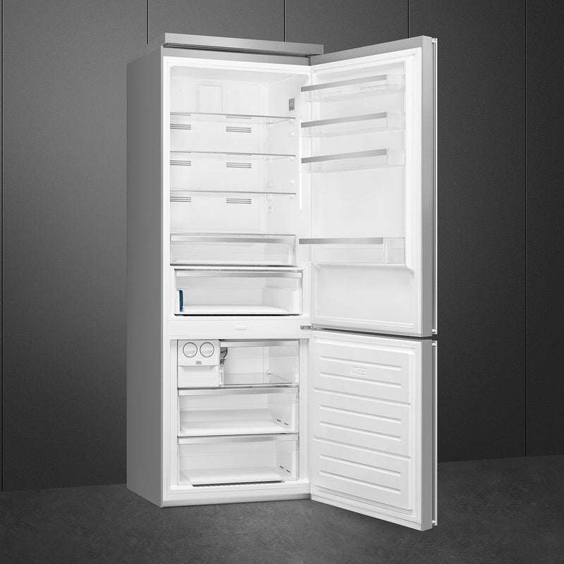 CLASSICA R Free standing refrigerator, 2 doors, Silver