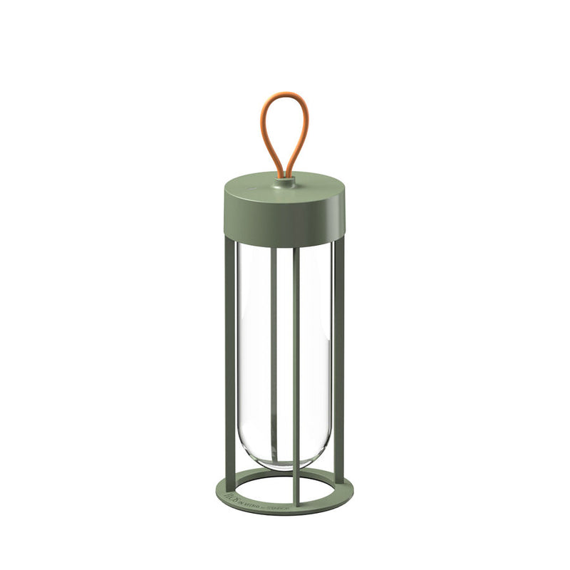 IN VITRO UNPLUGGED Portable lamp with a carrying handle