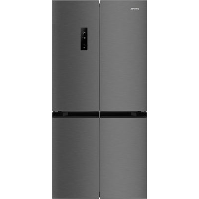 UNIVERSALE Free standing refrigerator, 4 Doors, Dark grey