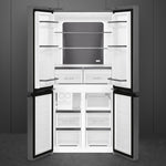 UNIVERSALE Free standing refrigerator, 4 Doors, Dark grey