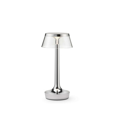 BON JOUR UNPLUGGED Stolna lampa, krom