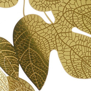 FRUTTETI Kristalna zdjela za voće s uklonjivim ugraviranim metalnim ukrasom