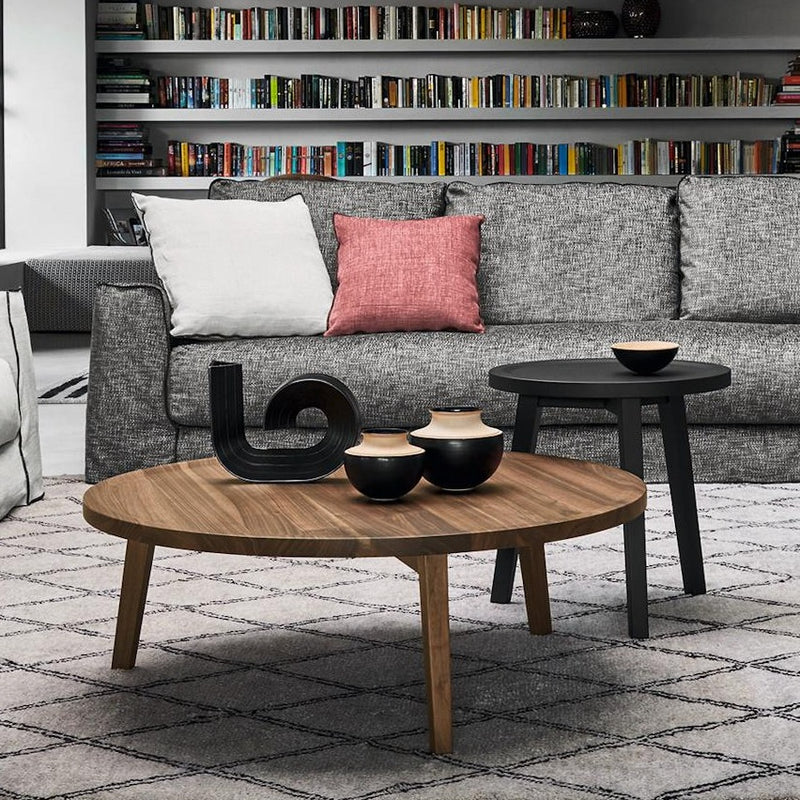GRAY Round coffee table